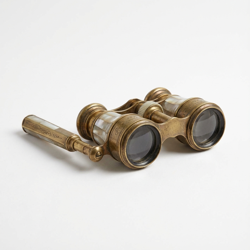 Brass Double Wheel Kaleidoscope